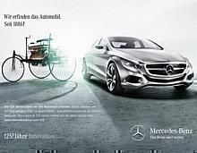 Jubiläumskampagne von Mercedes-Benz zum 125. Geburtstag des Automobils (Anzeigenkampagne)